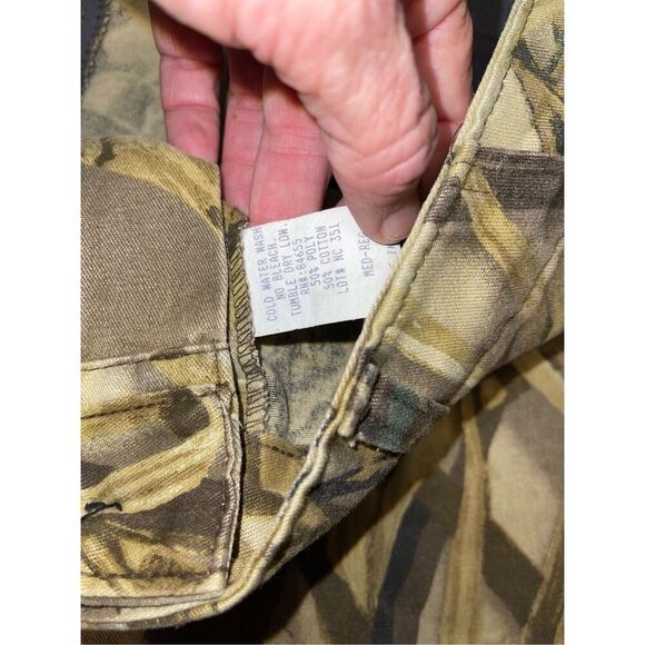 Vintage Camo Pants Mens Medium Advantage Wetlands Outdoors ‎ A34 - Picture 4 of 6